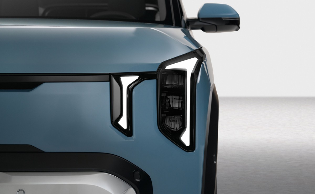 Nowa Kia EV2 reflektor