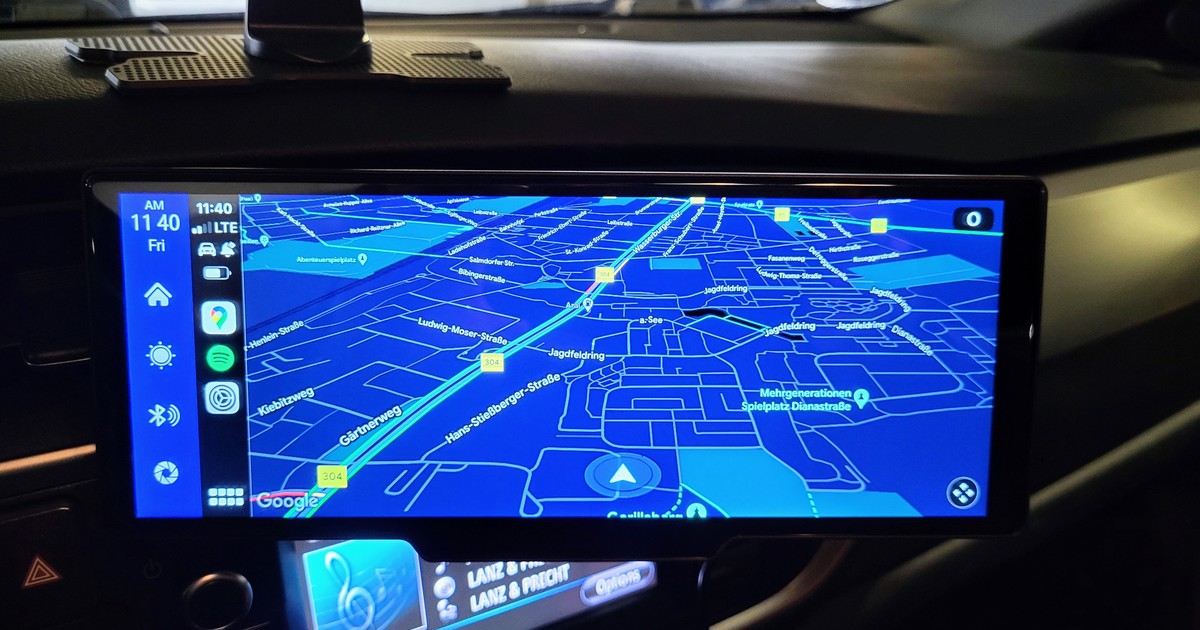 Podofo Taşınabilir Araç Stereosu testte: Apple Carplay ve Android Auto'nun güçlendirilmesi