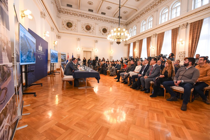 Predstavljanje projekata tri nova mosta u Novom Sadu