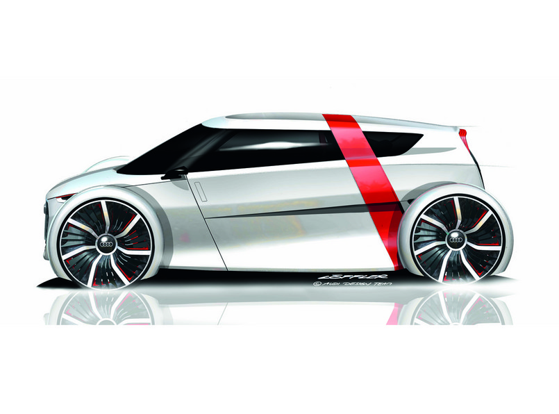 Audi urban concept to dwuosobowy i lekki jak piórko pojazd