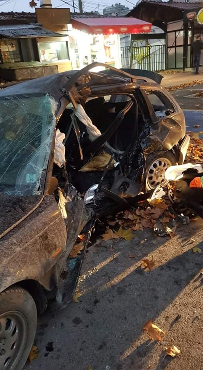 Automobil u kojem se nalazila poginula jovana Petković