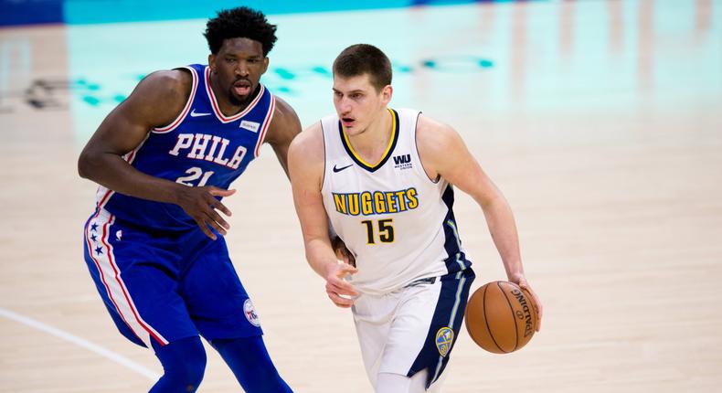 Joel Embiid and Nikola Jokic are the two best Centers in the NBA