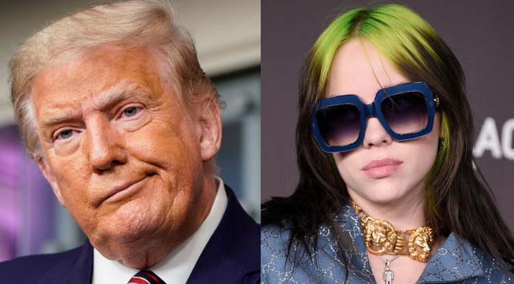 Donald Trump és Billie Eilish