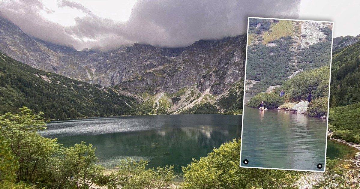 Oburzające zachowanie turystów w Tatrach. "Karać to wtedy się nauczą" [WIDEO]