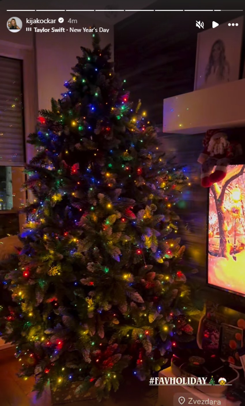 Kija kockar pokazala jelku