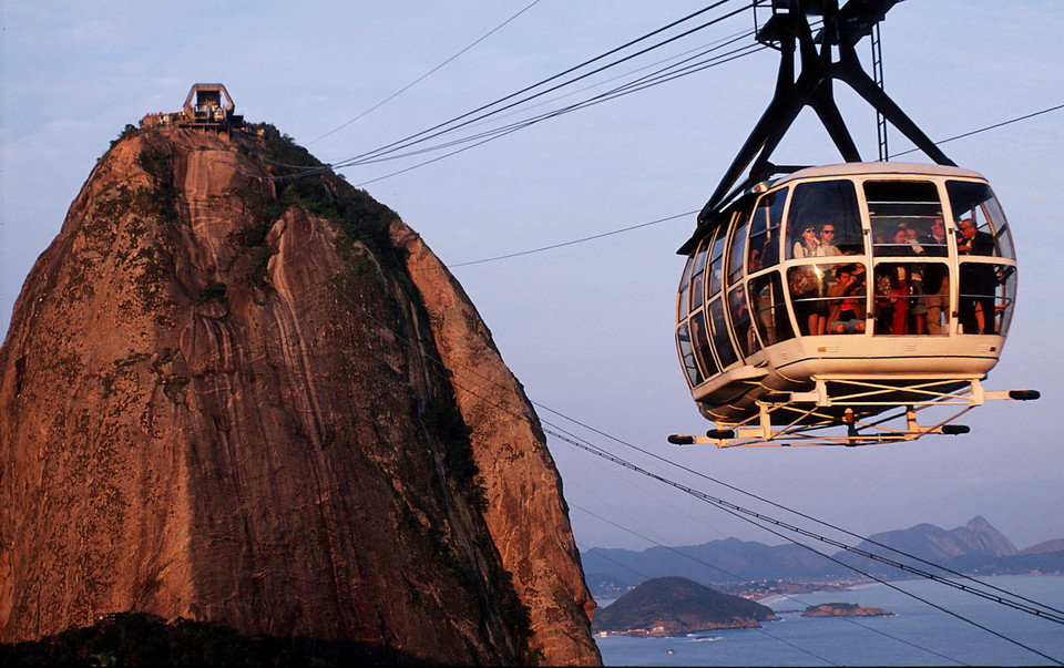 Kolejka linowa w Rio de Janeiro