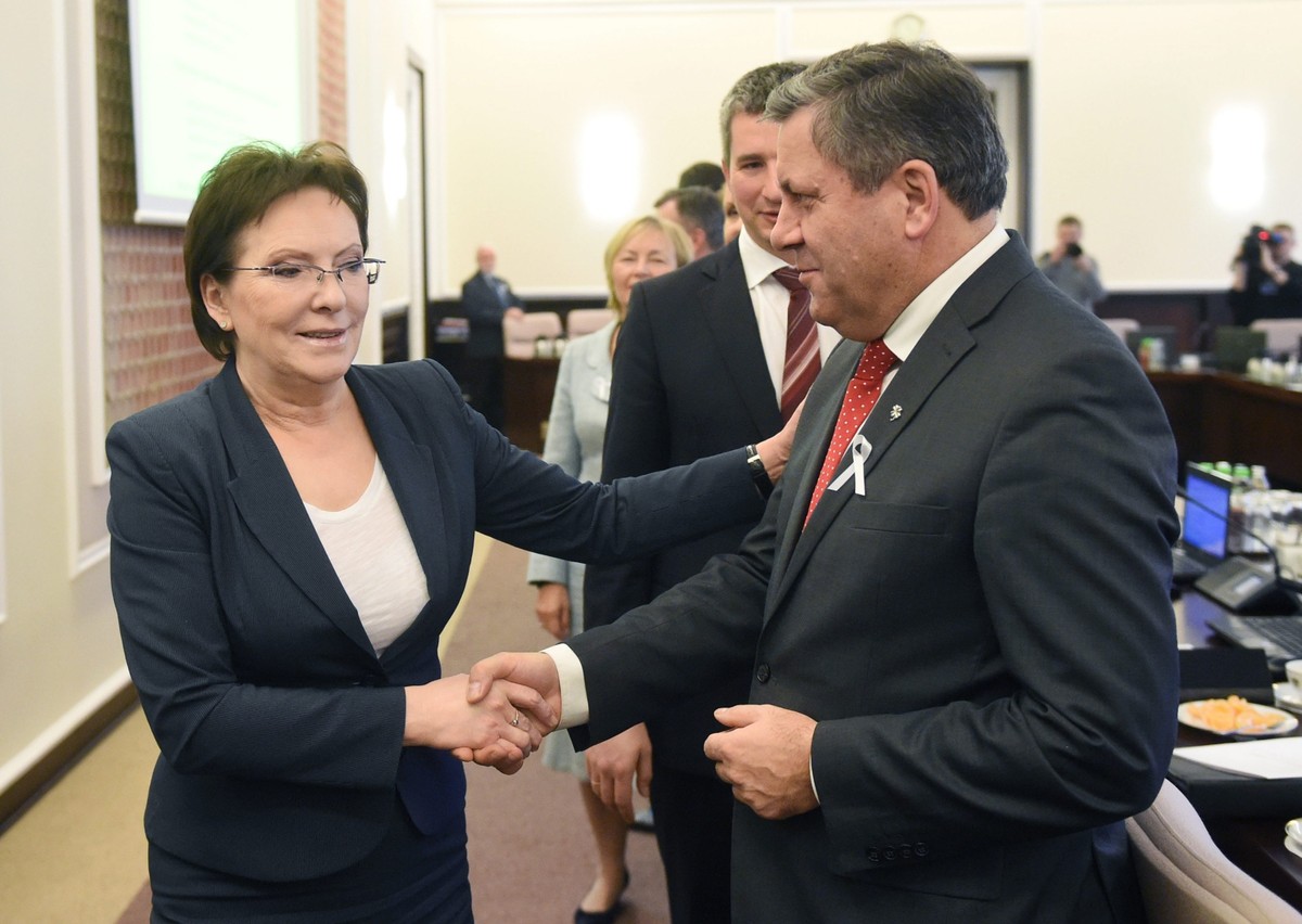 Ewa Kopacz i Janusz Piechociński