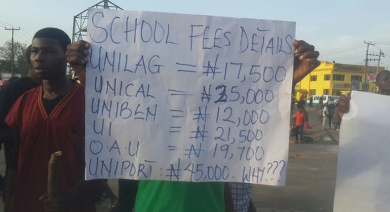 UNIPORT protest