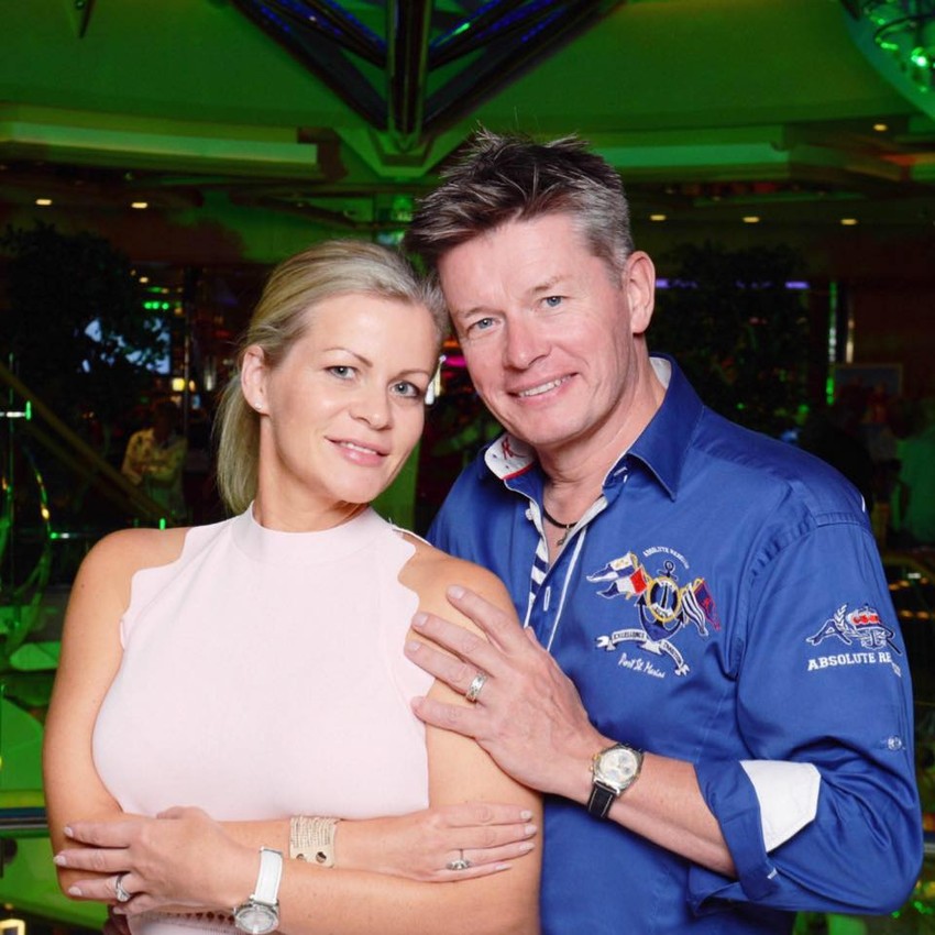 Ričard Mejson sa novom suprugom Emom