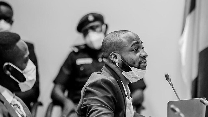 According to Davido, the country needs law and order for things to change. [Instagram/DavidoOfficial]