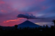 Mount Agung Eruption In Bali