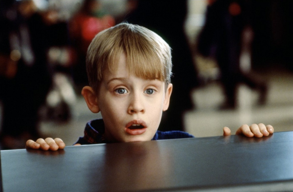 Macaulay Culkin w filmie "Kevin sam w domu"