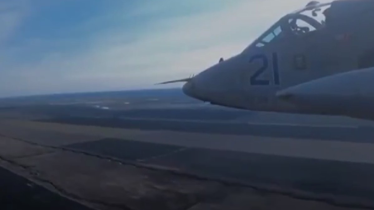 Obaranje ukrajinskog aviona