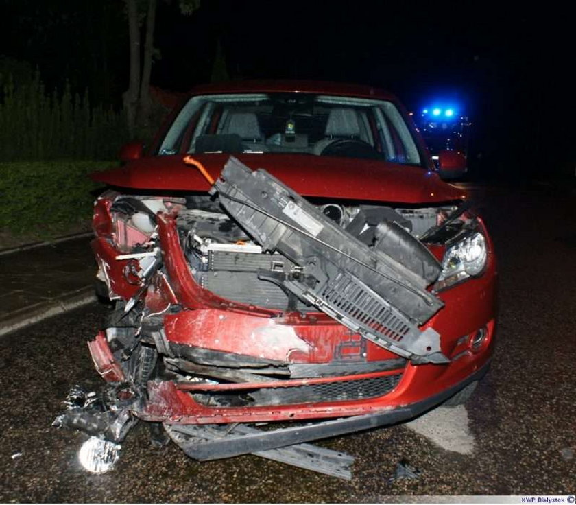 Wypadek w Czarnocinie koło Piątnicy