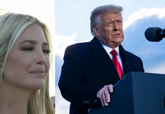 Ivanka Trump płacze na ostatnim przemówieniu ojca. Jest nagranie