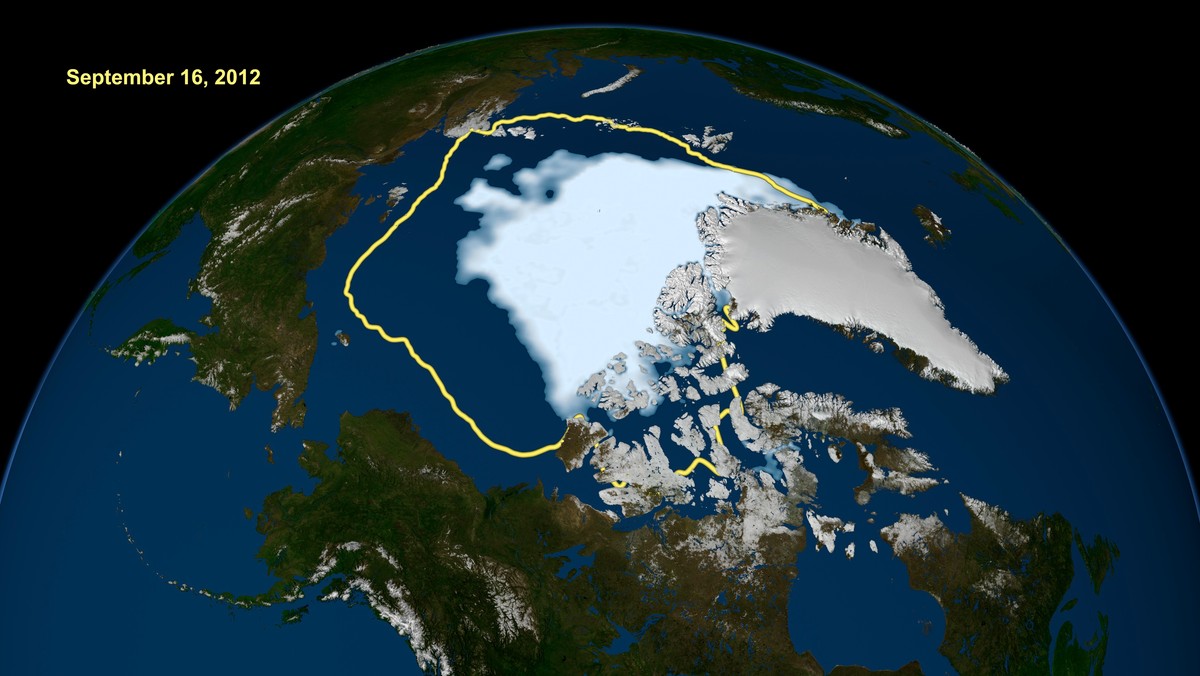 Według szacunków Służby Geologicznej USA pochodzących z roku 2009, za kręgiem polarnym znajdują się zasoby rzędu 90 mld baryłek ropy naftowej i 1669 trylionów m sześc. gazu ziemnego, czyli odpowiednio 13 i 30 proc. wszystkich niepoddanych jeszcze eksploatacji zasobów kuli ziemskiej. Spodziewano się, że zasoby te okażą się łatwo dostępne za sprawą topnienia pokrywy lodowej Ziemi, spowodowanej globalnym ociepleniem. Pokrywa lodowa w Północnym Oceanie Lodowatym w sierpniu tego roku po raz kolejny okazała się cieńsza, niż rok temu: to rekordowy wynik od 33 lat, czyli od czasu, gdy rozpoczęto tego rodzaju badania.