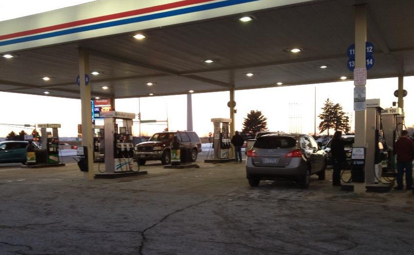 Benzinska pumpa u Minesoti