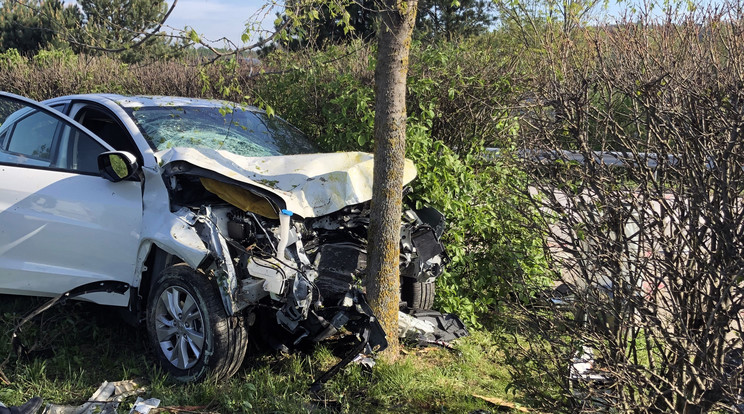 Halálra gázoltak egy rendőrt az M70-es útvonalán / Fotó: Blikk