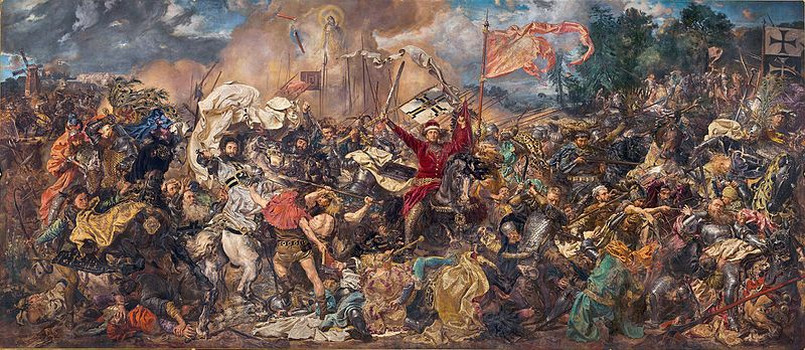Jan Matejko "Bitwa pod Grunwaldem" (obraz z 1878 r.)