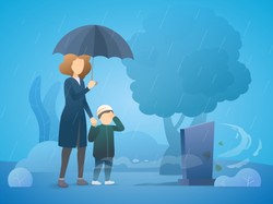 Metafora snu nie jest najlepsza... Kiedy i jak rozmawiać z dzieckiem o śmierci?