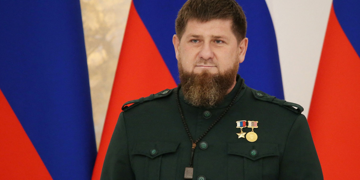 Przywódca Czeczenii Ramzan Kadyrow. 