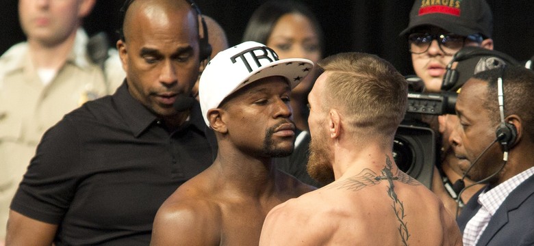 McGregor dużo cięższy od Mayweathera przed sobotnią walką