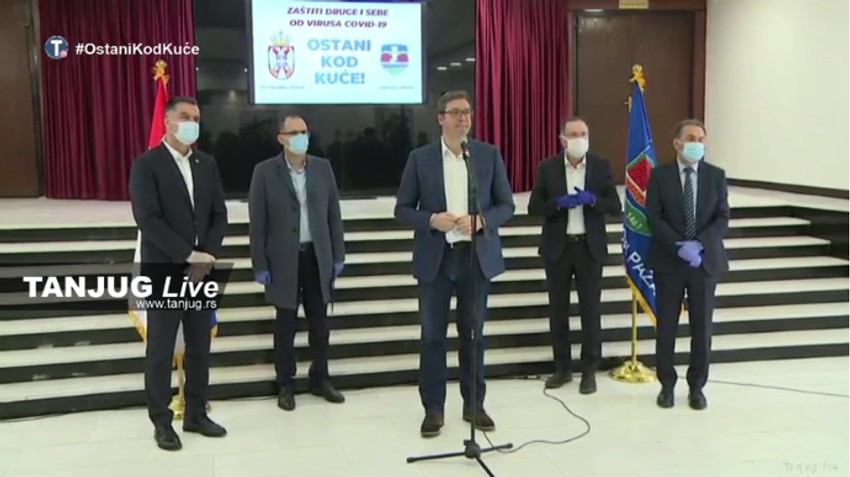 Aleksandar Vučić u Novom Pazaru