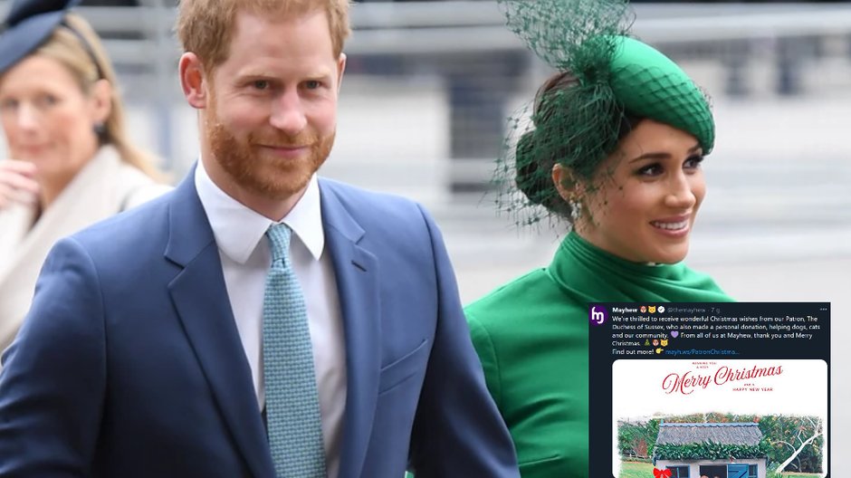 Świąteczna kartka Meghan i Harry'ego już gotowa