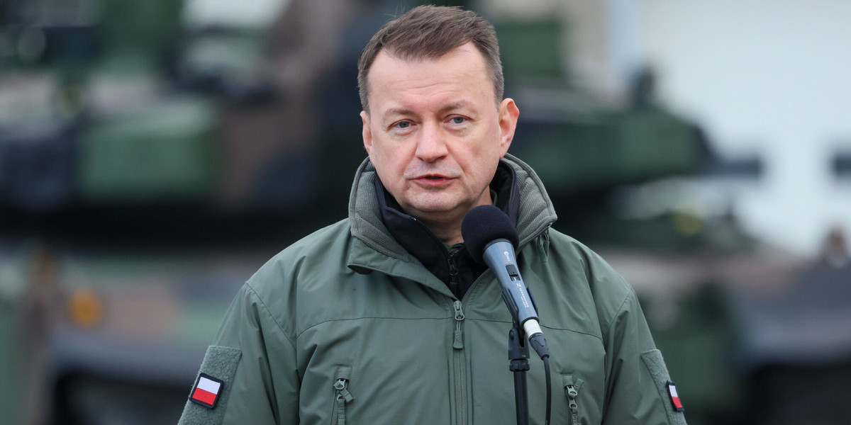Mariusz Błaszczak, minister obrony narodowej