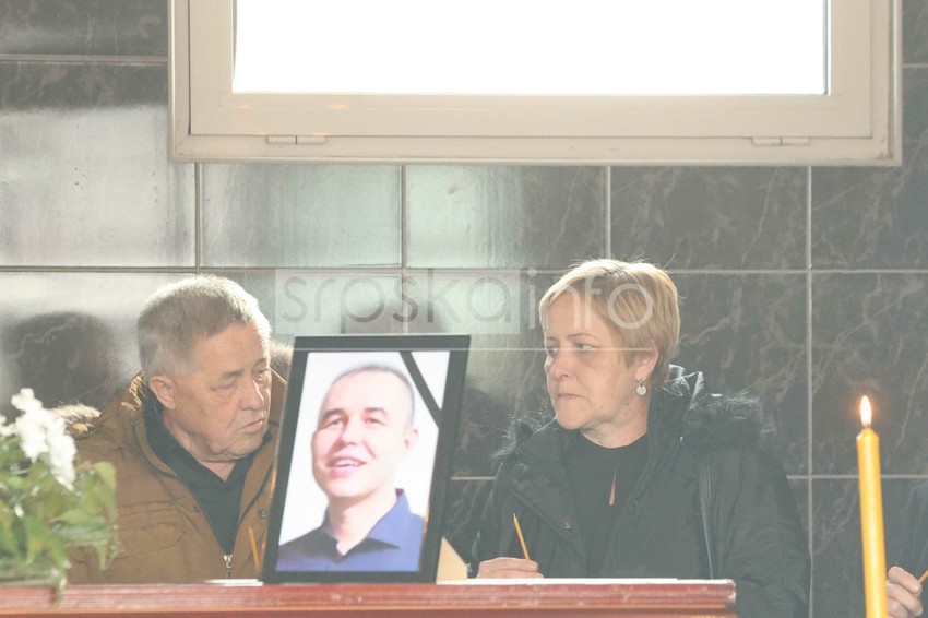 Saša Kulišić, sahrana, Doboj