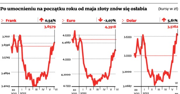 Po umocnieniu na początku roku od maja złoty znów się osłabił