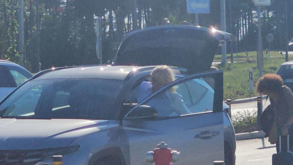 Olivera Kovačević i Borko Stefanović zajedno na aerodromu