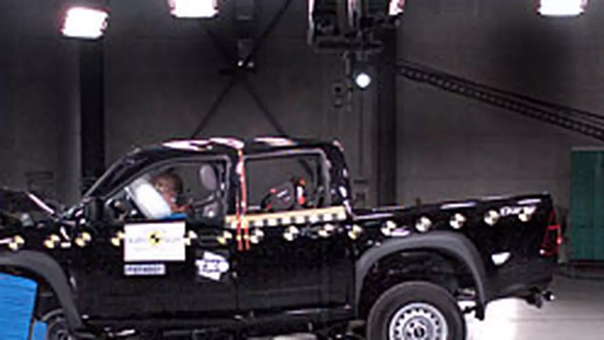 Euro NCAP: Isuzu D-Max - Rodeo w laboratorium