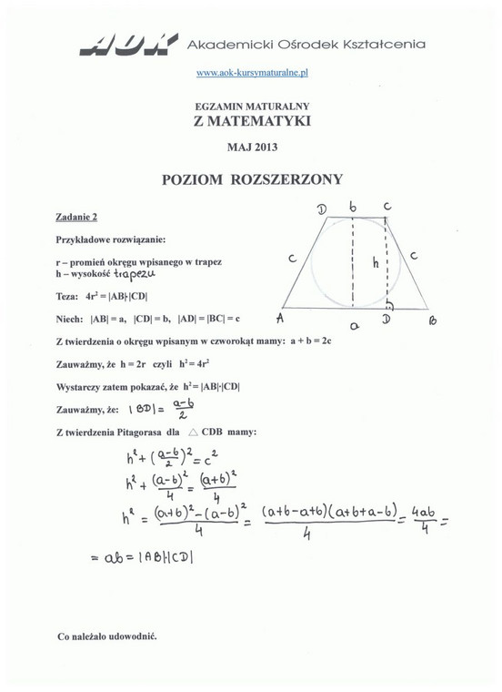 Rozwiązanie zadania 2