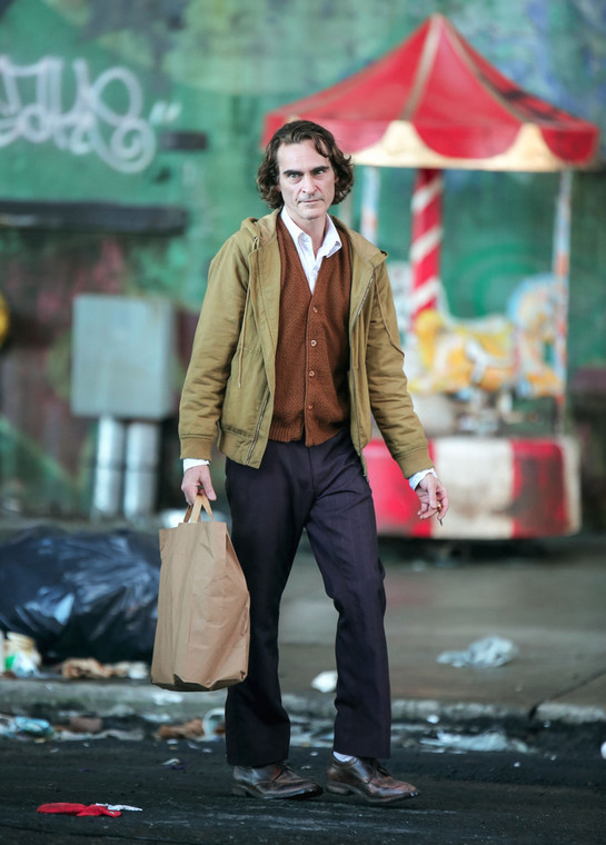 Joaquin Phoenix na planie nowego filmu o Jokerze