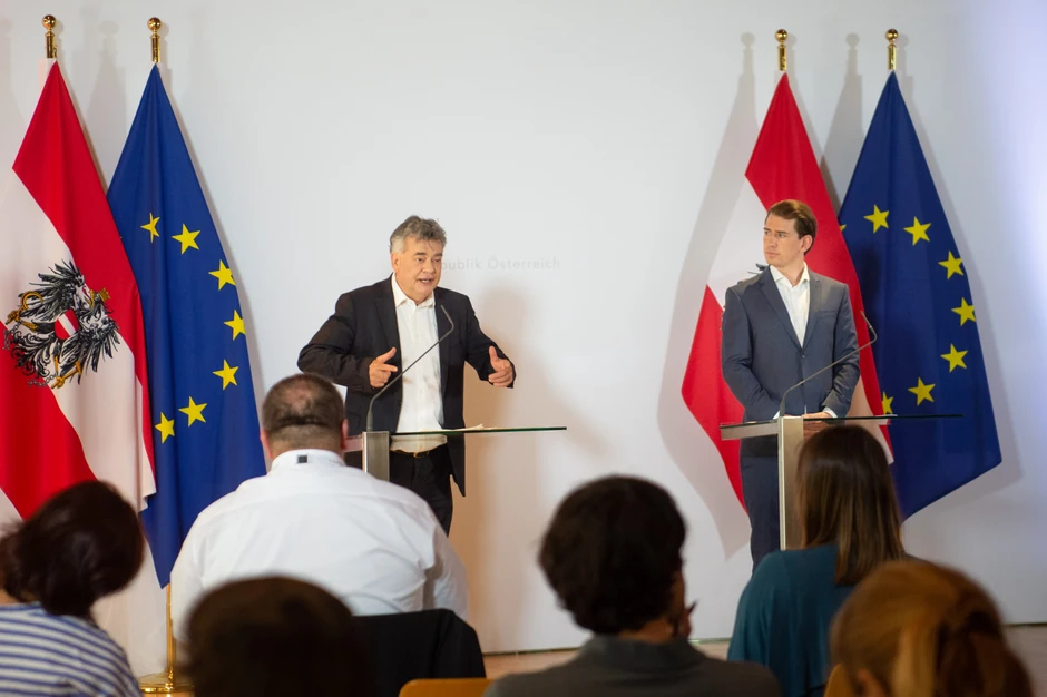 Verner Kogler, vicekancelar Austrije