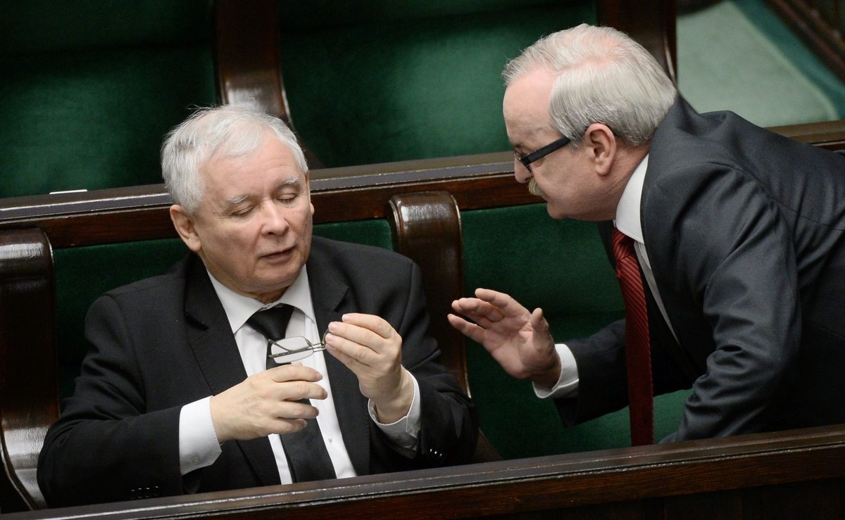 Prezes PiS Jarosław Kaczyński