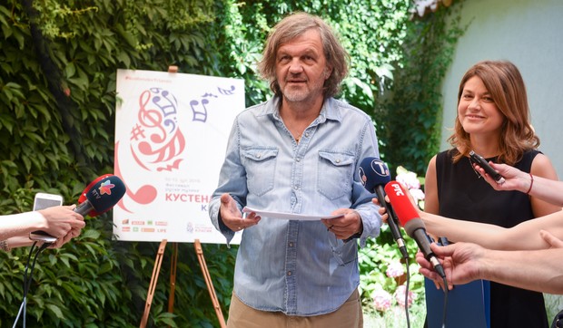 Emir Kusturica i Sanja Lubardić