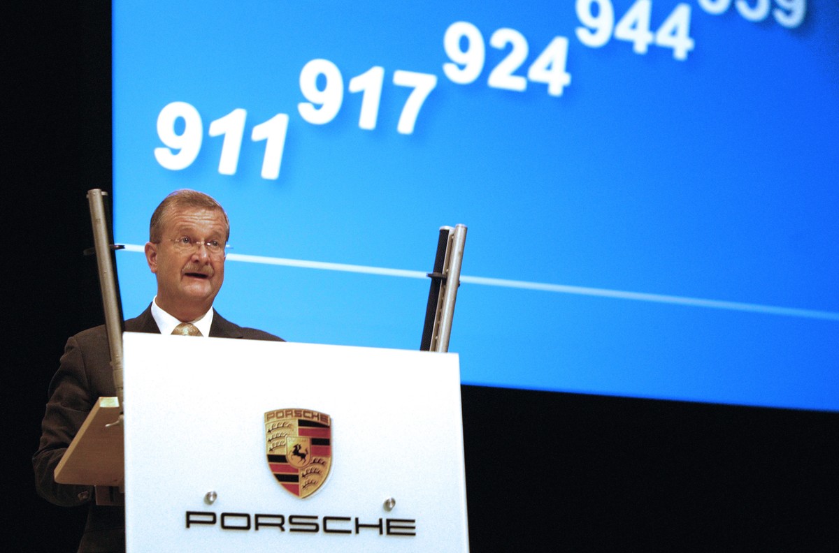Szef Porsche AG Wendelin Wiedeking