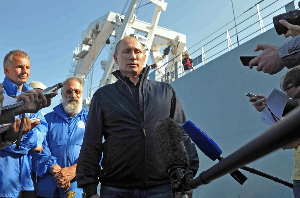 RUSSIA SCIENTIFIC EXPLORATION PUTIN