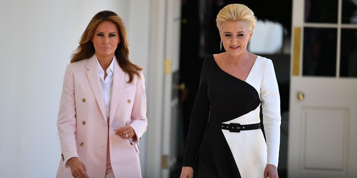 Melania Trump i Agata Duda