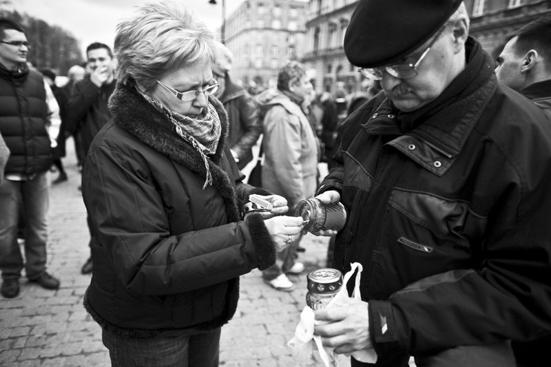 AA ŻAŁOBA W WARSZAWIE