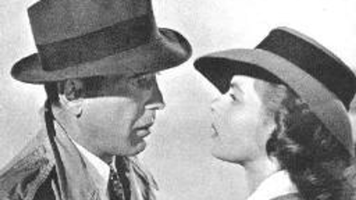 "Casablanca" z Humphreyem Bogartem i Ingrid Bergman w rolach głównych została uznana za najbardziej romantyczny film wszech czasów.