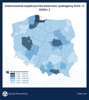 Duże miasta przodują pod względem dzietności w Polsce. Jakie to będzie miało skutki?