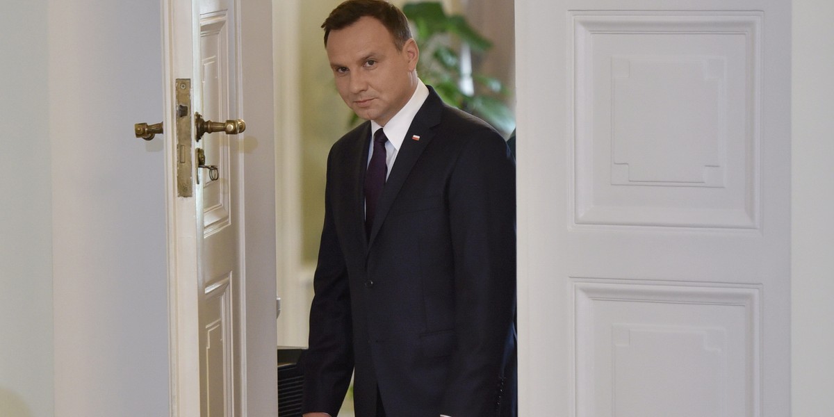 Prezydent Andrzej Duda