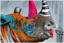 Czterdzieści sześć razy więcej niż wynosiła cena wywoławcza. Tyle zapłacono za obraz młodego artysty