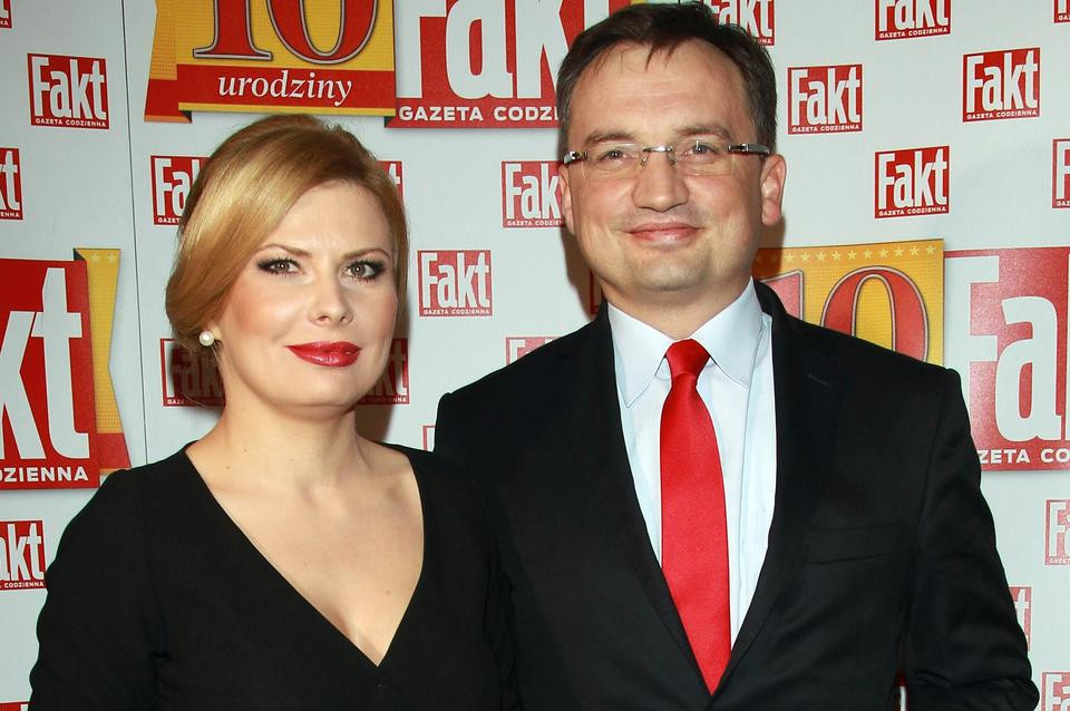 Zbigniew Ziobro i Patrycja Kotecka