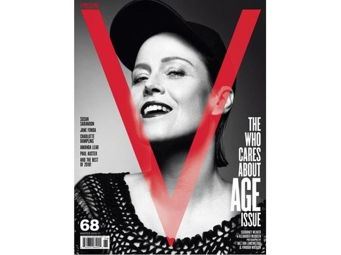 Sigourney Weaver (61 l.) dziewczyną z okładki 'V Magazine'