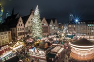 Frankfurt Poczdam Berlin dekoracje iluminacja Boże Narodzenie