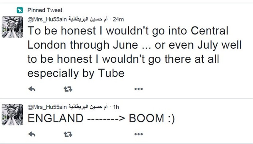 Opasna pretnja na tviteru